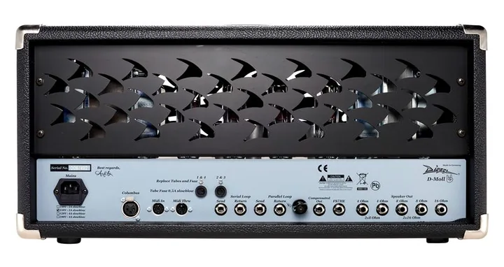 Diezel D-Moll EL34 Classic Head, kuva 6
