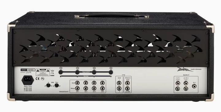 Diezel VH4 EL34 Head, kuva 4