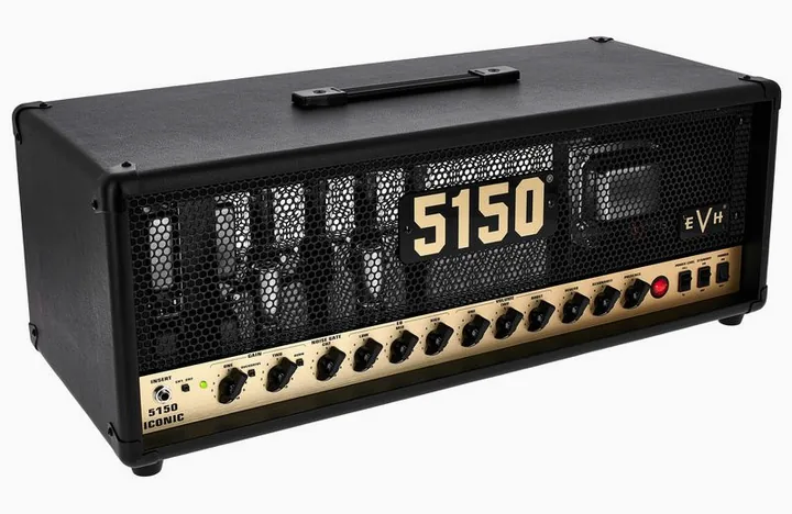 Evh 5150 Iconic EL34 80W Top BK, bilde 3