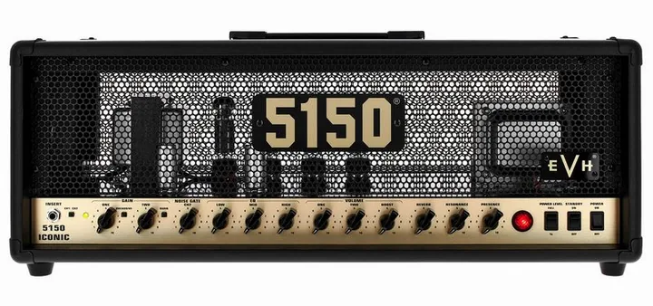 Evh 5150 Iconic EL34 80W Top BK, bilde 5