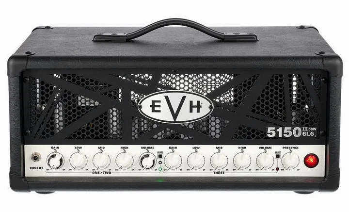 Evh 5150 III 50 W 6L6 Head BK, bild 2