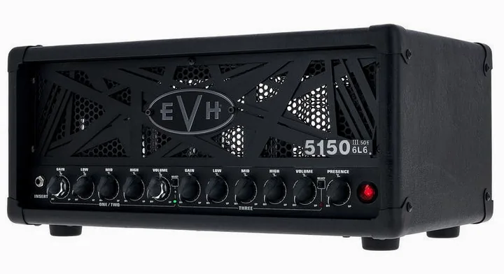 Evh 5150 III 50 W 6L6 Head Stealth, kuva 5