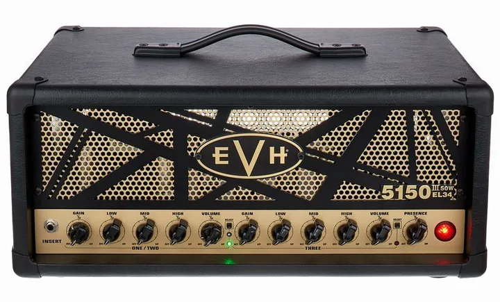 Evh 5150 III 50 W EL34 Head BK, kuva 2