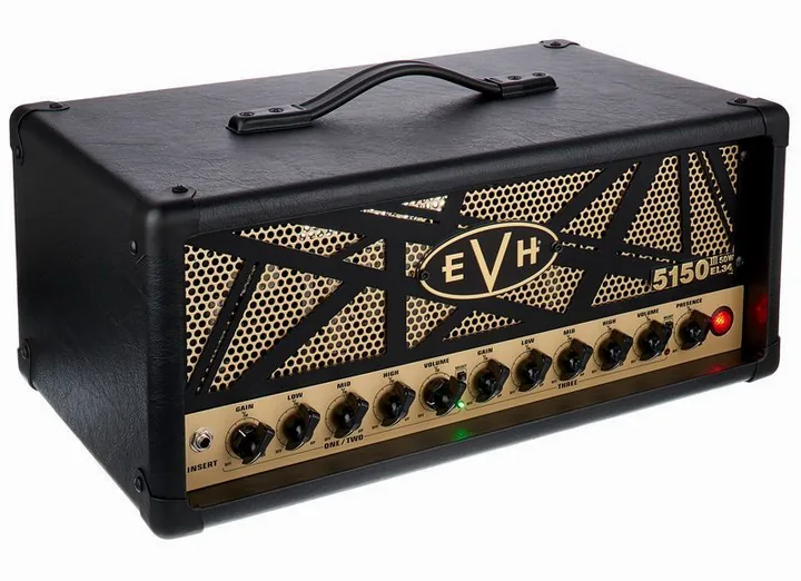 Evh 5150 III 50 W EL34 Head BK, kuva 3