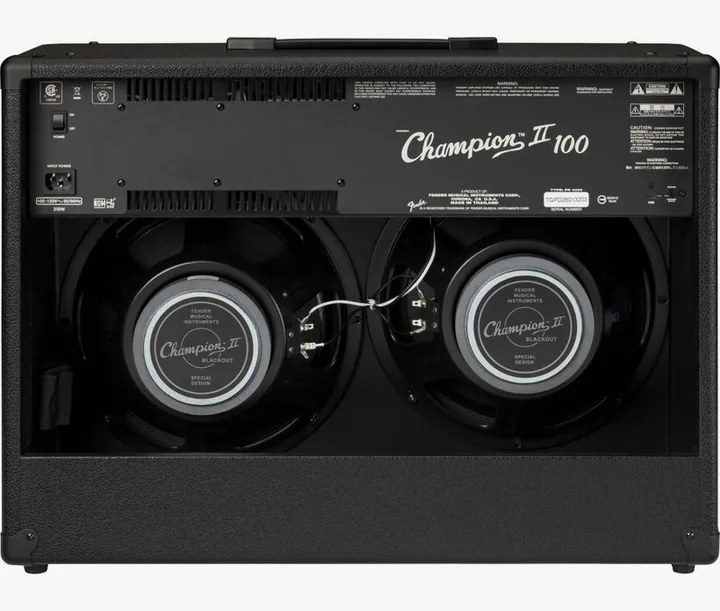 Fender Champion II 100 Blackout, kuva 5