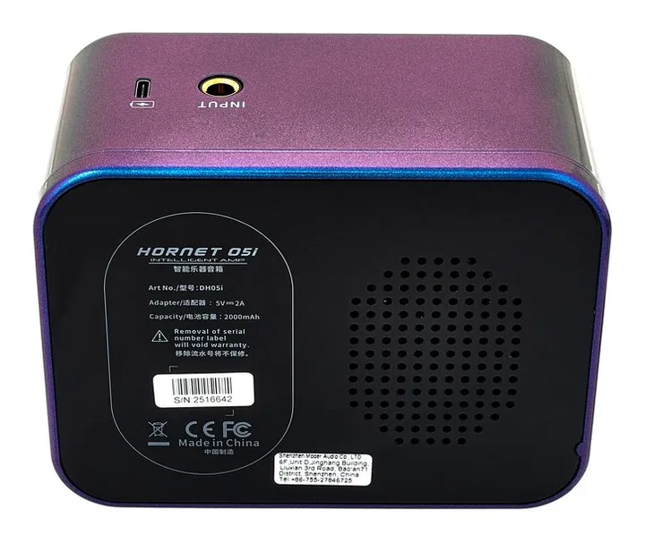 Mooer Hornet 05i Modeling Amp Purple, kuva 4