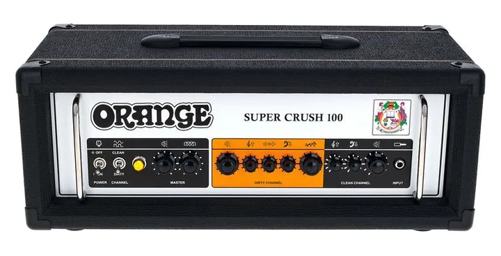 Orange Super Crush 100 Head Black, bild 2