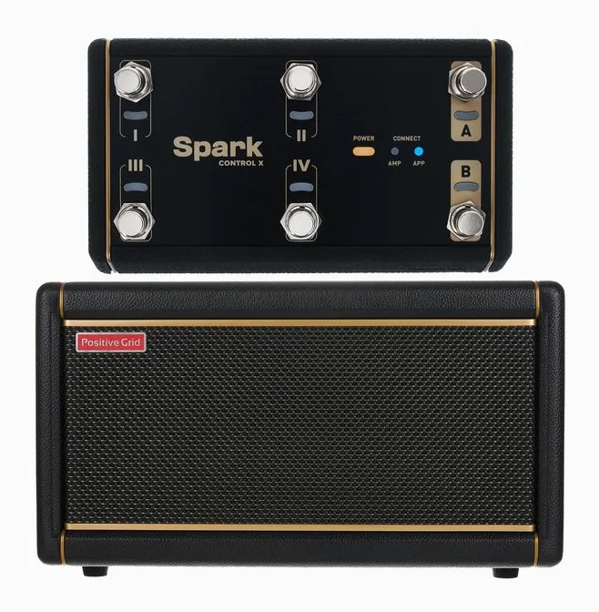 Positive Grid Spark 2 BK w/Footsw Bundle, produktbild