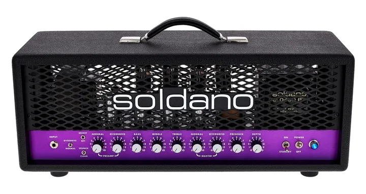 Soldano SLO 100 LTD Purple Panel Head, bild 2