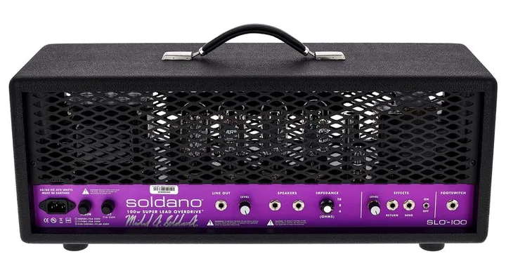 Soldano SLO 100 LTD Purple Panel Head, bild 4
