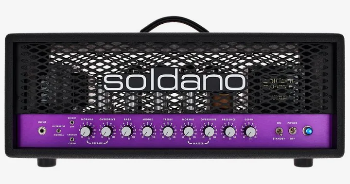 Soldano SLO 100 LTD Purple Panel Head, bild 5