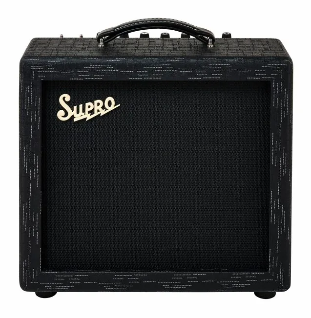 Supro Amulet 1x10 Black on Black, kuva 2