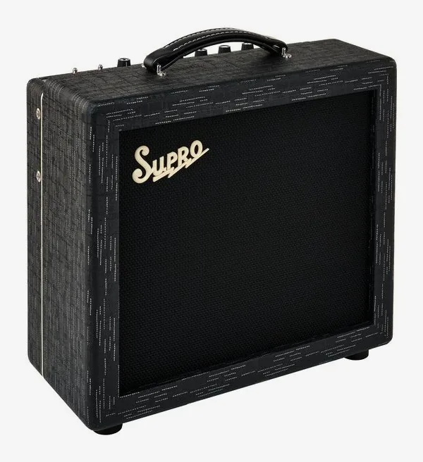 Supro Amulet 1x10 Black on Black, kuva 3