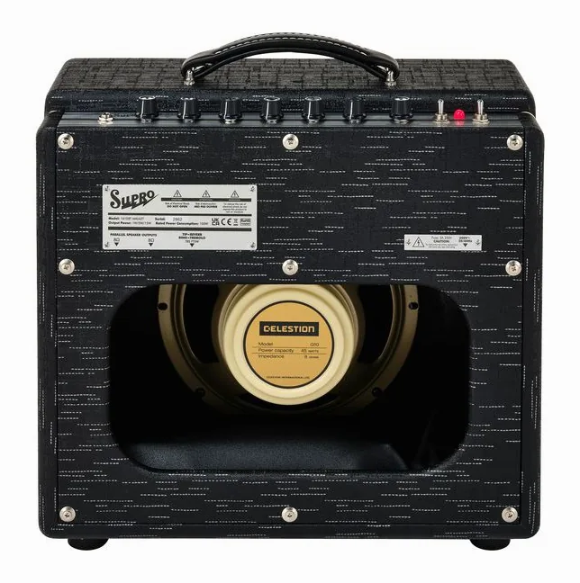 Supro Amulet 1x10 Black on Black, kuva 4