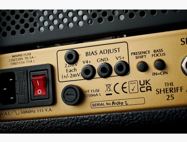 Victory Amplifiers Sheriff 25 Compact Head, bild 4