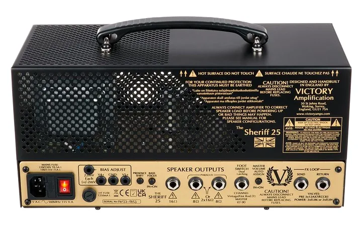 Victory Amplifiers Sheriff 25 Lunch Box Head, bild 4