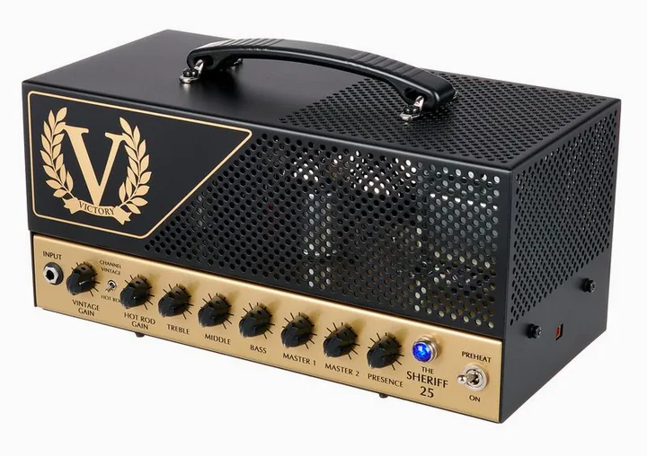 Victory Amplifiers Sheriff 25 Lunch Box Head, produktbild