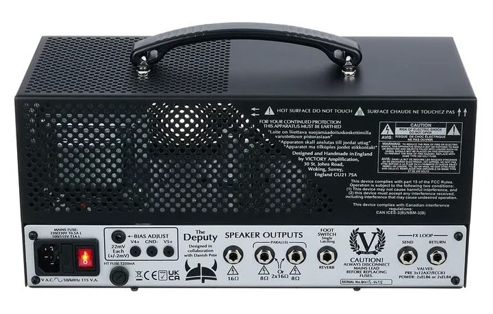 Victory Amplifiers The Deputy Lunch Box Head, bild 4