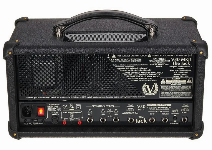 Victory Amplifiers V30 The Jack MKII Compact Head, bild 4