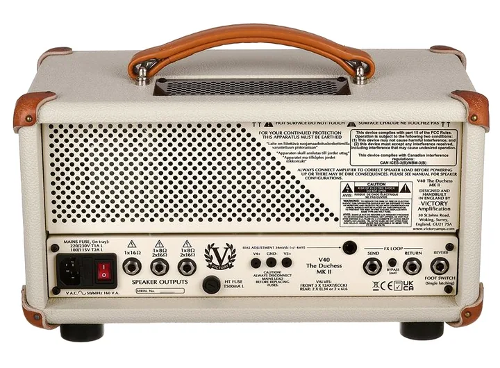 Victory Amplifiers V40 The Duchess MKII Compact, bild 4