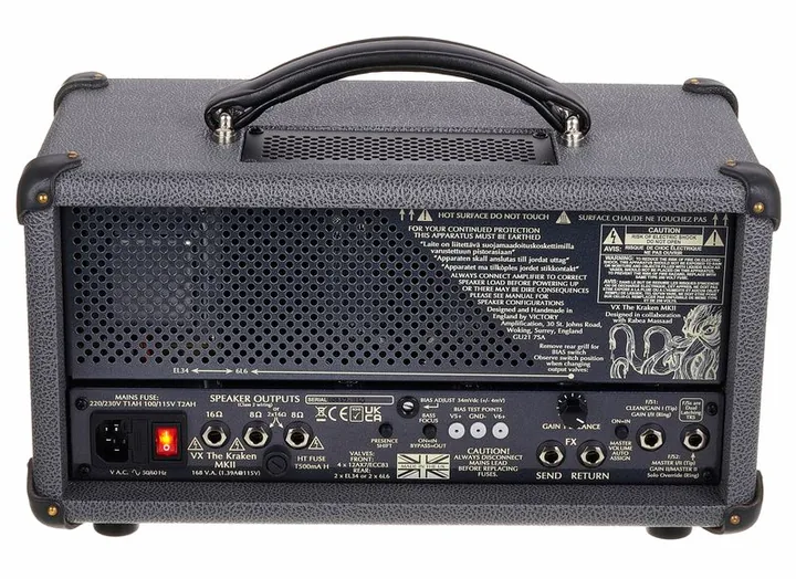 Victory Amplifiers VX Kraken MKII Compact Head, kuva 4